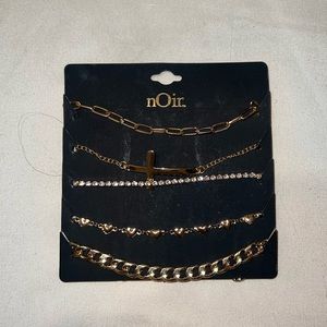 Brand New Gold nOir Jewelry Bracelets
